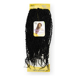 Extensão De Cabelo Pré Torcido 100 Sintético Twist Caracol Cor Castanho Escuro Cor 2