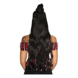 Extensão De Cabelo Tic Tac P mega Hair Fibra Organica 150gr Cor Ondulado Castanho Escuro Cor 02