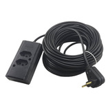 Extensão Elétrica 15 Metros 10 20a Cabo Pp2x2 5mm Reforçada