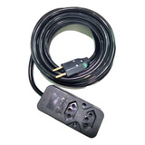 Extensão Elétrica 3 Metros Reforçada Cabo Pp 2x2 5mm