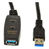 Extensão Usb 3 0 Ativo Repetidor Macho Fêmea 5 Metros