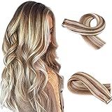 Extensões De Cabelo Humano Com Fita Adesiva 50 8 Cm 50 G Pacote 20 Peças De Trama De Pele Sem Costura Cor Marrom A Loiro Extensões De Cabelo Humano Real Remy Liso Sedoso Cola Destaque Em Cabelo Brasileiro Para Mulheres Negras