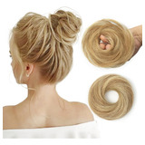 Extensões De Coque De Cabelo 100 Humano Isheeny Messy Bun H