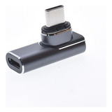 Extensor 90 Magnético Usb C Tipo C Macho Fêmea 40gbps No Br