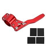 Extensor De Barra De Direção Kit De Posição De Alavanca De Sinal De Volta Liga De Alumínio Extensor De Haste De Direção Universal Para Carro Vermelho 