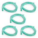 Extensor De Oxigenio Cateter Tubo 2 Metros Kit Com 5 Pçs
