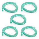 Extensor De Oxigenio Cateter Tubo 2 Metros Kit Com 5 Pçs