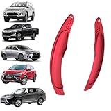 Extensor De Pedal Paddle Shift Para Volante Mitsubishi Asx Lancer Outlander Gt Pajero L200 Triton VERMELHO 
