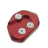 Extensor De Suporte De Motocicleta Com Suporte Lateral Para Pé Placa De Suporte Para HONDA CB1000R CB 1000R CB1000 R 2018 2019 2020 2021 Vermelho 