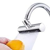 Extensor De Torneira Bico Ajustável Com Aerador Bico Articulada Flexivel 360 Graus Chuveirinho Jato Gourmet Para Cozinha Bancada