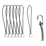 Extensor Elastico 40cm Lona Caminhao 20 Un Cinza