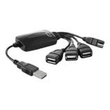 Extensor Hub Usb Adaptad C 4 Portas Flexível 2 0 Multilaser