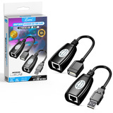 Extensor Usb Lotus Via Rj45 Até 45 Metros Usb X Rj45 Lt255 Cor Colorido