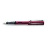 Exterior Lapicera Pluma Estilografica Lamy Al star Preto Roxo
