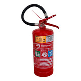 Extintor 4kg Abc 5anos De Validade 4 unidades Suporte placa