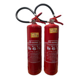 Extintor Abc 6kg Suporte Placa Novos 2 Un Validade 5 Anos