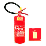 Extintor Extimpel 3 Anos Validade Pqs Abc 4kg Placa