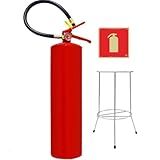 Extintor Pqs Pó 6Kg ABC Validade 5 Anos Suporte Solo Placa De Sinalização