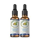 Extrato De Própolis Verde 30ml - Extrato Seco 21- - 300mg-1ml - Propolis Health Gotas KIT-2 30ml - Propriedades Superior Para A Sua Saúde - 60 Dias De Suplemento - Própolis Liquido - Própolis Verde