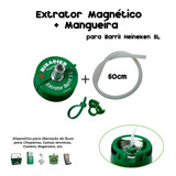 Extrator Barril Heineken Mangueira Silicone Atoxica 10x6mm