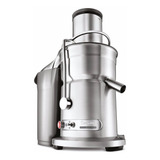 Extrator De Suco De Prata Breville The Juice Fountain Elite 110v 120v Com Acessórios