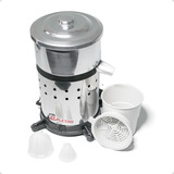Extrator Espremedor Industrial Profissional Sucos Laranja Cor Prateado Frequência 50 Hz 127 220v