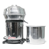 Extrator Espremedor Sucos Laranja Industrial Inox 500w 3l Cor Frequência 60 Mhz 110v 220v bivolt 