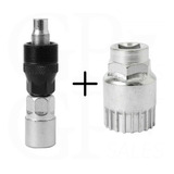 Extrator Pedivela Chave Saca P Caixa Central Selado Sram
