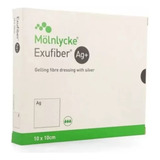 Exufiber Ag 10x10 Molnlycke Caixa C 10 Unidades