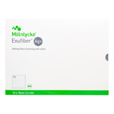 Exufiber Ag 15 X 15 Cm Curativo De Fibra
