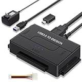 EYOOLD Cabo Adaptador USB 3 0 Para SATA IDE Conversor Adaptador De Disco Rígido Externo Para SSD Universal 2 5 3 5 HDD DVD CD ROM Com Adaptador De Alimentação De 12 V 5 Gbps