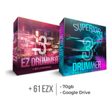 Ezdrummer 2   Superior Drummer 3 2 2   53 Ezx   Midi Pack