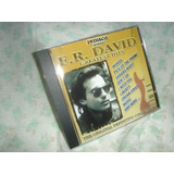 f. r. david-f r david Fr David Greatest Hits Cd Remaster Anos 80