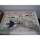 F 16 1 32 Decal Set Thunderbirds Da Tamiya
