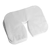F Fityle 100 Capas Descartáveis Para Berço De Rosto Ultramacias Capas Para O Rosto De Massagem Antiaderentes Capas Para Encosto De Cabeça Para Mesas De Massagem E Cadeiras De Massagem