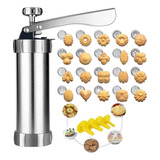 F Kit De Pistola De Prensa De Biscoitos Para Fazer Biscoitos