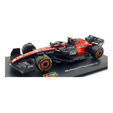 F1 Alfa Romeo C43 24 Z guanyu 2023 1 43 Burago C Acrílico Cor Vermelho