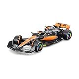 F1 McLAREN MCL60 2023 BRITISH GP Formula 1 LANDO NORRIS 4 Scale 1 43 12 Cm BBurago 38087