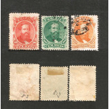 F7062 Brasil 1866 Império 3 Selos