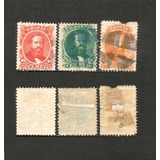F7063 Brasil 1866 Império 3 Selos Dom Pedro Ii