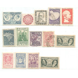 F7207 Brasil 1940 República 24 Selos Bloco B 4 Promoção