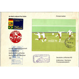 F7375 Brasil 1974 Envelope Bloco B 36 Copa Do Mundo Raro Pro