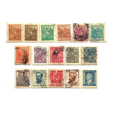 F7537 Brasil 1941 16 Selos Netinha Filigrana P Correio Brasi