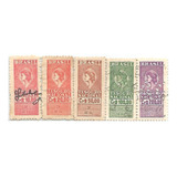 F7673 Brasil 1955 República 5 Selos