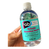 Fab Solução Alcoólica Neutra 270ml Para