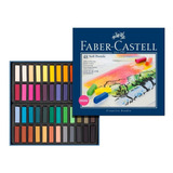 Faber Estojo Cartonado Giz Pastel Seco 48 Cores Soft Pastels