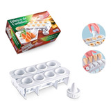 Fábrica De Coxinhas Forma Modeladora Para Salgados Cor Branc