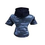 Fábrica Pet Blusa Moletom Militar Azul 02