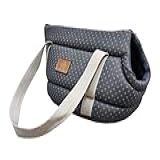 Fábrica Pet BOLSA ABERTA CLASSIC FENDI Cor Cinza Tamanho Médio