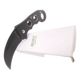 Faca Canivete Tático Curvado Karambit Combate Adaga Afiada